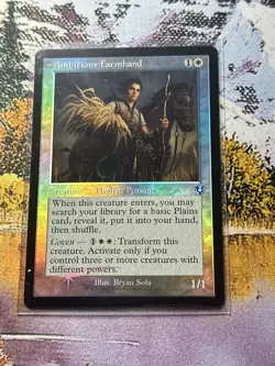 MTG Foil - Ambitious Farmhand (Retro Frame) - 448 / NM / English - Image 4