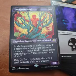 The Raven Man DISCARD themed *Commander Deck* Custom Built MTG ALL 100 MTG Cards - Image 1