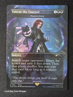 Unseat the Usurper - Praetor's Grasp (1861) Rainbow Foil Secret Lair Drop Foil - Image 1