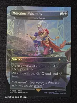 Merciless Poisoning - Toxic Deluge (1860)Rainbow Foil Secret Lair Drop Foil MTG - Image 1