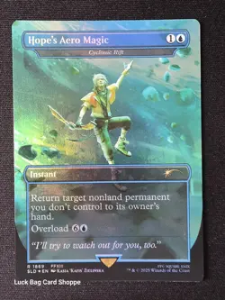 Hope's Aero Magic - Cyclonic Rift (1869) (Rainbow Foil) Secret Lair Drop Foil - Image 1