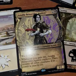 Amalia's BLACK&WHITE **VAMPIRES** Tribe EDH COMMANDER DECK 100 English MTG Cards - Image 1