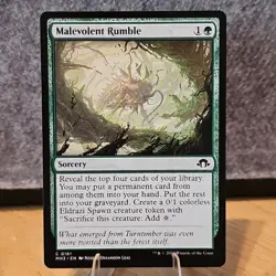MTG Malevolent Rumble Modern Horizons 3 Set Common #161 NM Fresh Pull No Play - Image 1