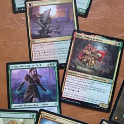 Tovolar, Dire Overlord / The Midnight Scourge WOLF Werewolves Deck COMMANDER MTG - Image 4