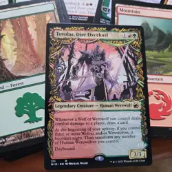 Fancy WEREWOLF's Bite Attacks WEREWOLVES Tribal Commander Deck ALL 100 MTG - Image 1