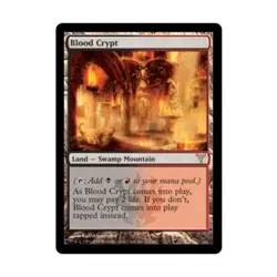 WOTC MtG Dissension Blood Crypt (R) NM - Image 1
