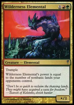 Wilderness Elemental - Light Play MTG Coldsnap - Image 1