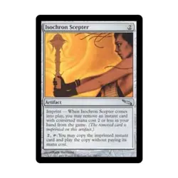 WOTC MtG Mirrodin Isochron Scepter (U) NM - Image 1
