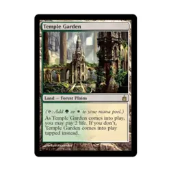WOTC MtG Ravnica Temple Garden (R) NM - Image 1