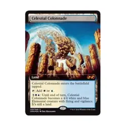 WOTC MtG Ultimate Masters: Box Toppers Celestial Colonnade (S) (Foil) NM - Image 1