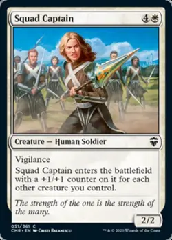 Squad Captain - Light Play MTG Commander Legends - Image 1