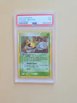 Pokemon Ninjask Reverse Holo PSA 7 13/107 Deoxys - Image 1