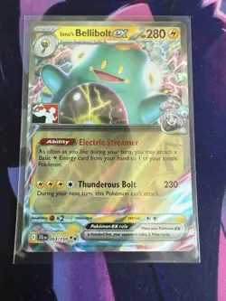 Play! Pokemon Prize Pack Series 7 Journey Together 053/159 Iono's Bellibolt ex - Image 1