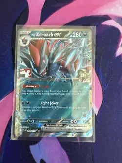 Play! Pokemon Prize Pack Series 7 Journey Together N's Zoroark ex - Image 1