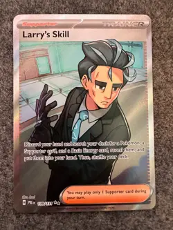 Pokemon - Larry's Skill - 139/131 - Prismatic Evolutions - Holo - Ultra Rare NM - Image 1