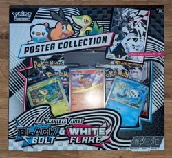 Pokemon TCG Unova Poster Collection Black Bolt White Flare - IN HAND SEALED! - Image 1