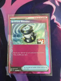 Play! Pokemon Prize Pack Series 7 Surging Sparks 164/191 Brilliant Blender ACE - Image 1