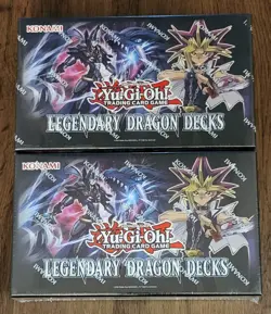 Lot of 2 - Yugioh Legendary Dragon Decks Box Set - Brand New Factory Sealed - Image 1