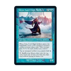 WOTC MtG Modern Horizons Urza, Lord High Artificer (Retro Frame) (MR) (Fo NM - Image 1