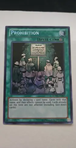 Prohibition LCYW-EN267 Secret Rare Unlimited Edition Yugioh TCG NM/M - Image 1