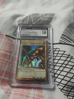 Yugioh PSA 10 RIGHT ARM OF THE FORBIDDEN ONE MP24-EN004 25TH ANNIVERSARY QCR - Image 1