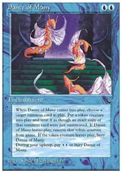 Dance of Many - Light Play MTG Chronicles - Image 1