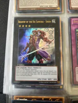Yugioh Shadow of the Six Samurai - Shien SDWA-EN041 Ultra Rare 1st Ed NM - Image 1