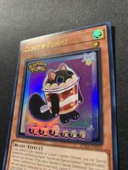 Yugioh! Cupsy Yummy JUSH-EN016 Ultra Rare 1st Edition NM Justice Hunters - Image 2