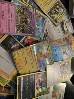Authentic Pokemon TCG Assorted Reverse Holo Card Lot - 50 Reverse Holo Cards! - Image 1