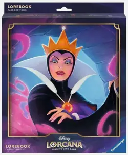 Disney Lorcana LoreBook Maleficent Queen Card Book Portfolio Binder New, Sealed! - Image 1