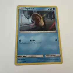 Pokemon Psyduck Holo Common 7/18 Detective Pikachu Holo Trading Card TCG - Image 1
