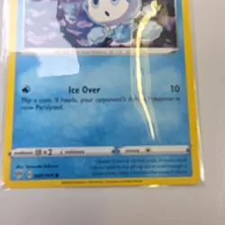 Vanillite Pokemon TCG Card Basic Ice Over Move HP 60 - Image 3