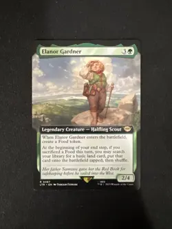 Elanor Gardner (Extended Art) Universes Beyond: the Lord of the Rings MTG Mint - Image 1