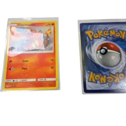 Pokemon TCG Charmander Card Basic Holo Rare Fire Type Collectable - Image 1