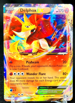 Delphox EX XY19 XY Black Star Promo Holo Pokemon Card - Image 1
