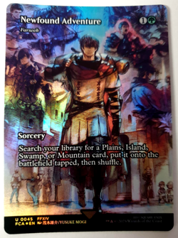 MTG Final Fantasy - Newfound Adventure (Farseek) - FOIL Borderless - 0045 NM - Image 1