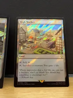 Mtg FIC Final Fantasy - High Market -NM SURGE FOIL - Image 1