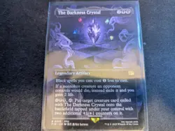 MTG Magic the Gathering The Darkness Crystal Borderless FIN! - Image 1