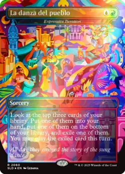 1x - La danza del pueblo [Expressive Iteration] FOIL - Secret Lair - NM MTG - Image 1