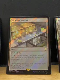 Mtg FIC Final Fantasy - Bonders’ Enclave -NM SURGE FOIL - Image 1
