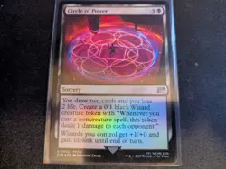 MTG Magic the Gathering FOIL Circle of Power FIN! - Image 1