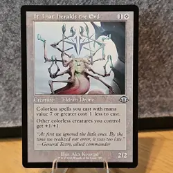MTG It That Heralds the End Modern Horizons 3 Retro Frame #385 NM Fresh Pull - Image 1