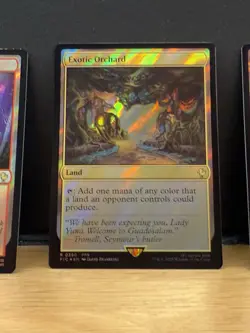 Mtg FIC Final Fantasy - Exotic Orchard -NM SURGE FOIL - Image 1