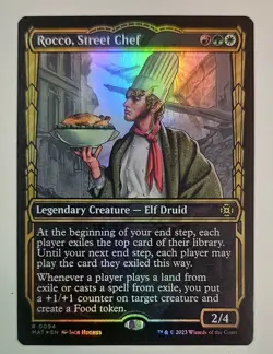 Rocco, Street Chef Showcase - Foil MTG March of the Machine: The Aftermath NM - Image 1