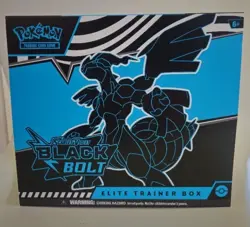 Pokemon Black Bolt Binder with cards - Black Bolt Trainer Box Set. - Image 1