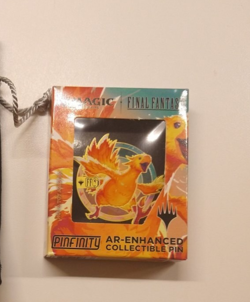 MTG FINAL FANTASY PROMO PIN CHOCOBO RARE AR ENHANCED PINFINITY - Image 1