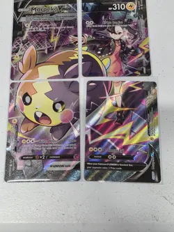 Pokemon TCG SWSH287-290 Morpeko V-Union Promo Set of 4 w/ Free SWSH167 - NM - Image 3