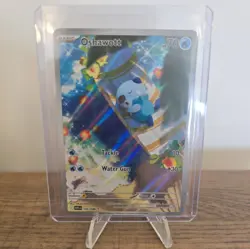 POKEMON - OSHAWOTT - 105/086 - ILLUSTRATION RARE - S&V WHITE FLARE - NM - Image 1