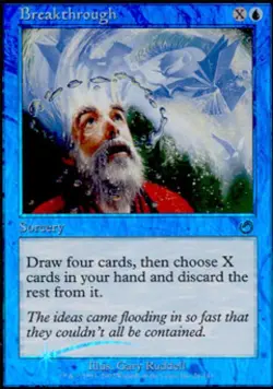 Breakthrough - Light Play MTG Torment - Image 1