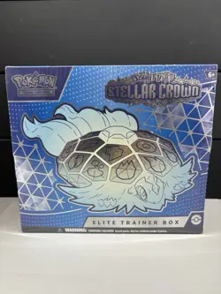 Pokemon Stellar Crown SV07 Elite Trainer Box (ETB) SV07 TCG New Sealed 9 Packs!! - Image 1